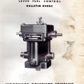 Woodward Governor Company's SG series fuel control from patent number 2,452,088.